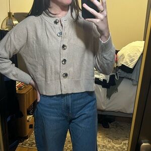 Quince Cream Knit Sweater